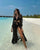sexy resort wear trends 2023 black cover up bikini new Italian swimwear collection